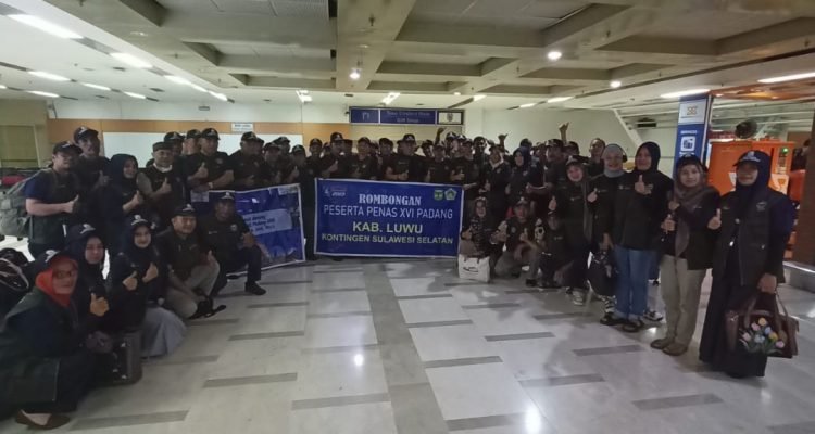 Rombongan KTNA Luwu yang ada di Kota padang