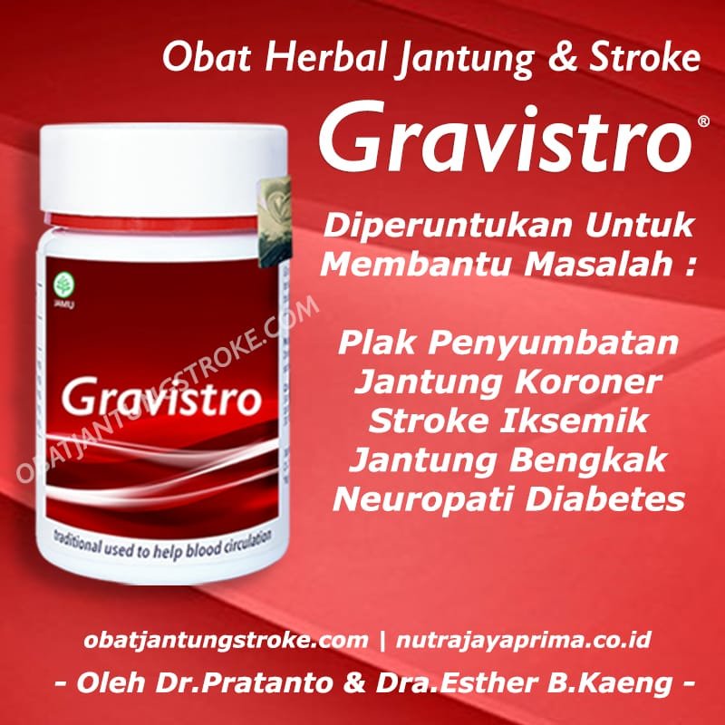 GRAVISTRO Obat Herbal Jantung Stroke
